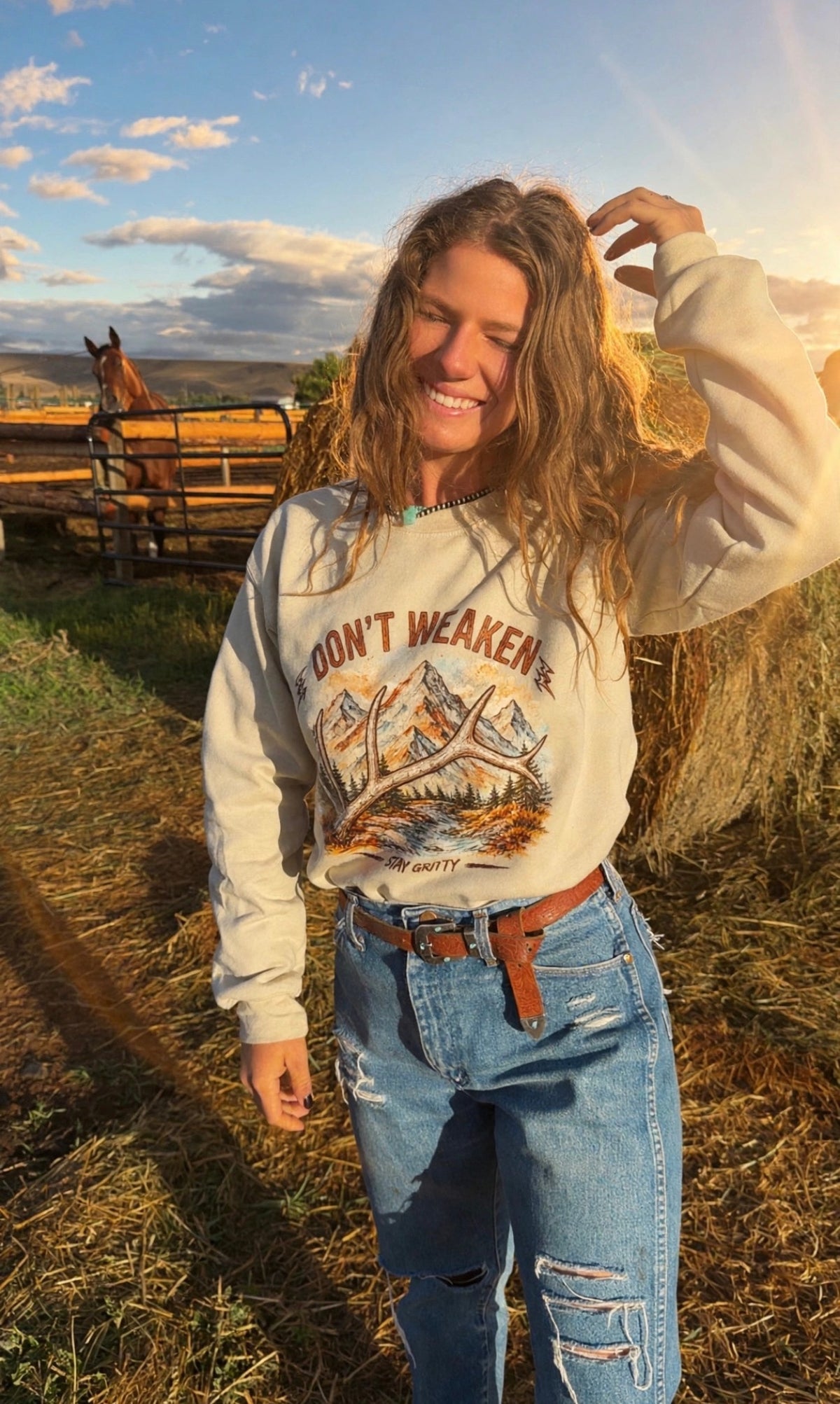 Don’t Weaken Crewneck