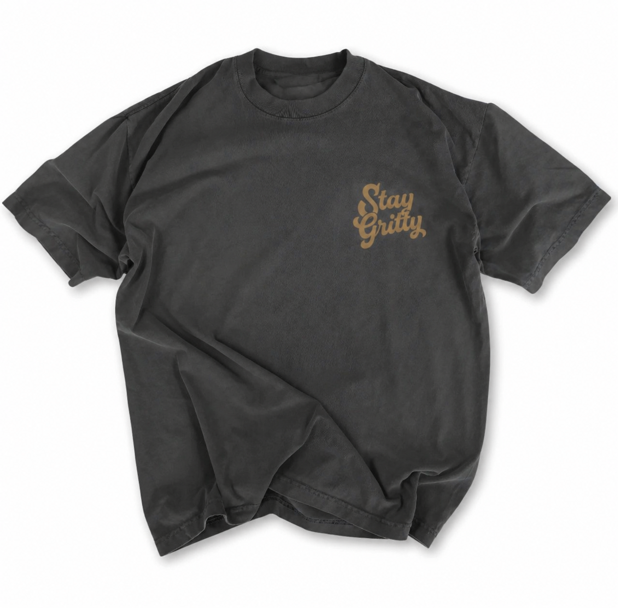Gray Saved Not Soft - Tee