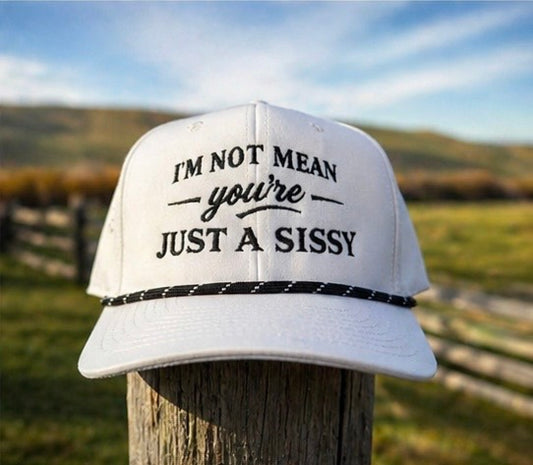 I’m Not Mean - White