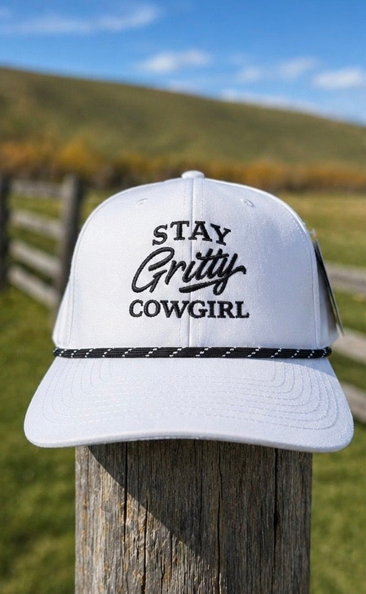 Gritty Cowgirl - White