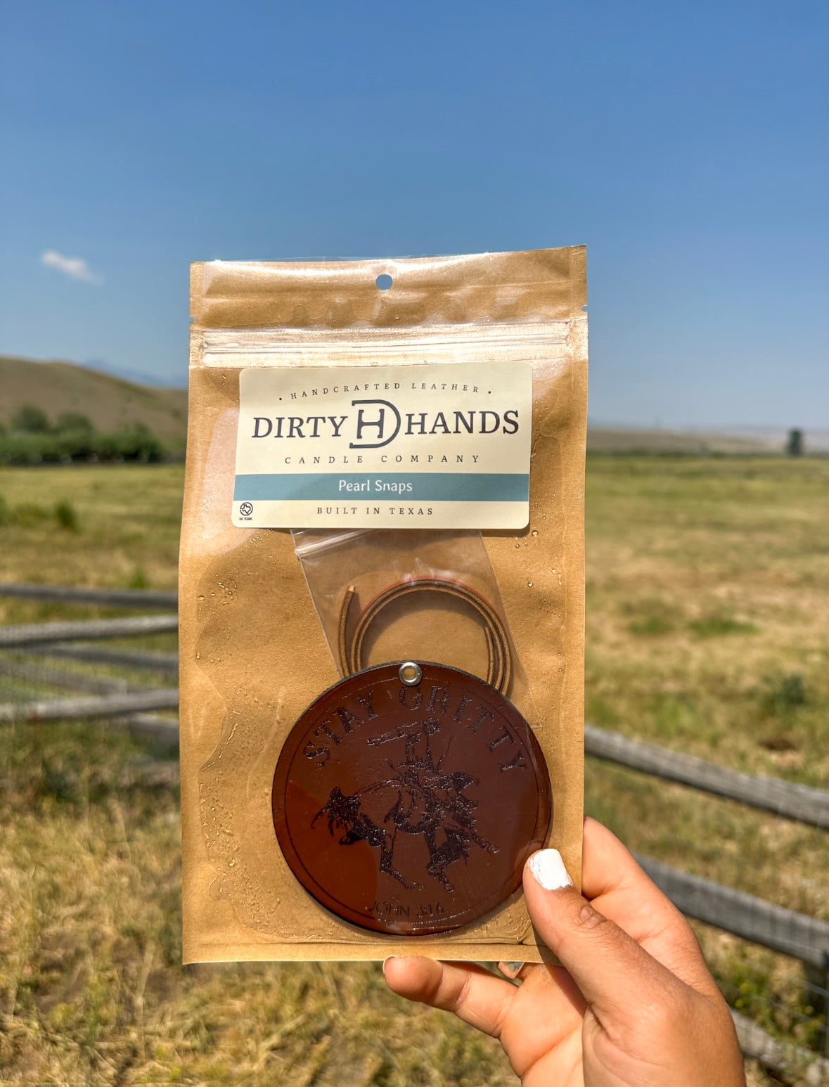 Leather Car Freshener