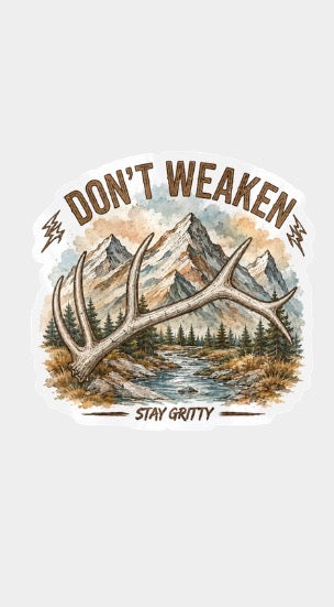Don’t Weaken Sticker